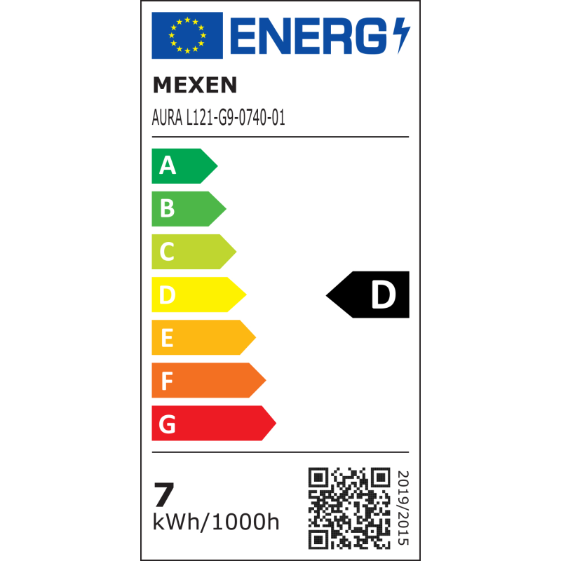 Mexen Aura LED izzó G9, 7W, Semleges - 4000K, 980 lm - L121-G9-0740-01