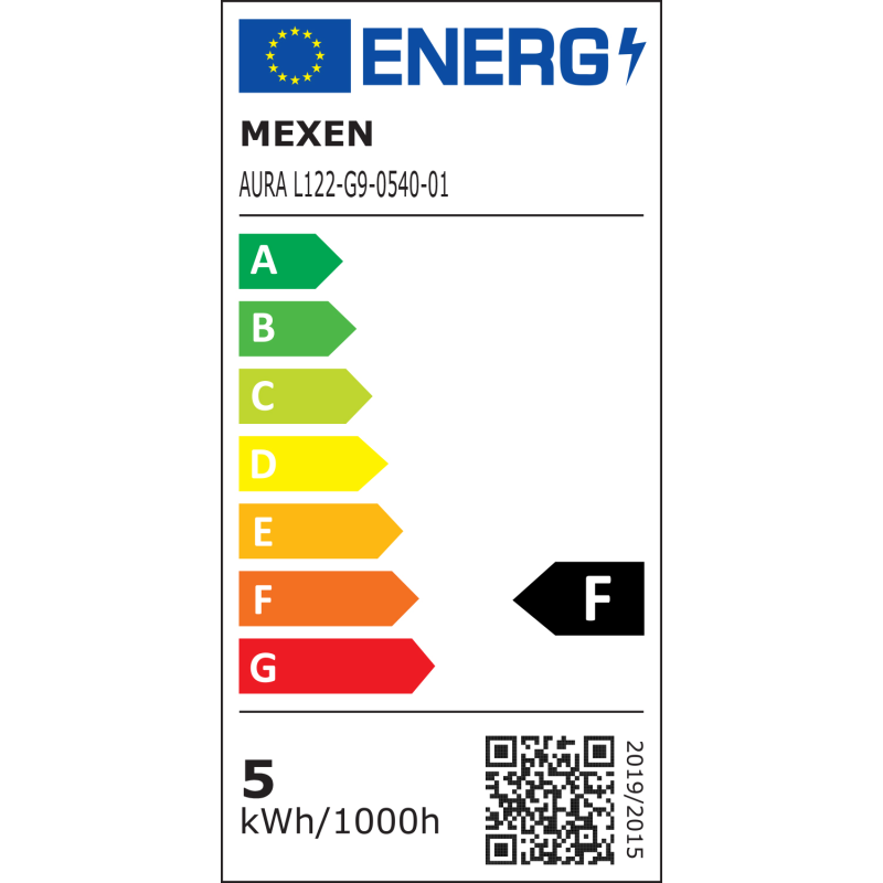 Mexen Aura Dimmelhető LED izzó G9, 5W, Semleges - 4000K, 520 lm - L122-G9-0540-01