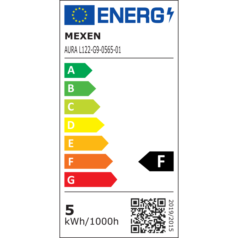 Mexen Aura Bec LED reglabil G9, 5W, Rece - 6500K, 520 lm - L122-G9-0565-01