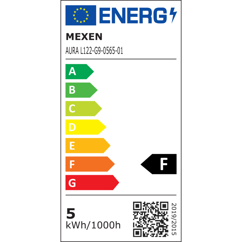 Mexen Aura LED izzó, fényerőszabályozható G9, 5W, Hideg - 6500K, 520 lm - L122-G9-0565-01