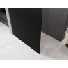 Mexen Kioto L perete de duș Walk-in 90 x 200 cm, ombre negru 8 mm, gri armat periat - 800-090-103-66-76