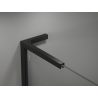 Mexen Kioto L Walk-in zuhanyfal 80 x 200 cm, ombre fekete 8 mm, fekete - 800-080-103-70-76