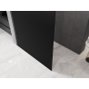 Mexen Kioto L Walk-in zuhanyfal 80 x 200 cm, fekete ombré 8 mm, gun metal - 800-080-103-95-76