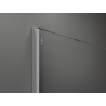 Mexen Kioto+ zuhanyfal polccal Walk-in 110 x 200 cm, bronz 8 mm, króm - 800-110-121-01-32