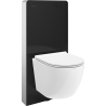 Mexen Lena set montare pe perete WC cadru pneumatic Tex Air G cu vas WC Tornado și capac cu închidere lentă alb
