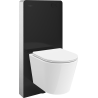 Mexen Rico falon kívüli WC szett Tex Air G pneumatikus kerettel Tornado WC csészével és lassan záródó fehér deszkával
