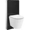 Mexen Rico set de montare pe perete WC suport pneumatic Tex Air G cu vas WC și capac cu închidere lentă, alb
