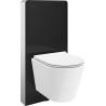 Mexen Rico Tex Air G pneumatikus WC-rendszer nyitott WC készlet Tornado WC-vel és lassan záródó fehér ülőkével