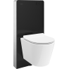 Mexen Rico set de suprafață WC cadru pneumatic Tex Air G cu vas WC Tornado și capac cu închidere lentă alb