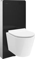 Mexen Rico set de suprafață WC cadru pneumatic Tex Air G cu vas WC Tornado și capac cu închidere lentă alb
