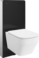 Mexen Riva set de montaj WC exterior cadru pneumatic Tex Air G cu vas WC Tornado şi capac cu închidere lentă alb