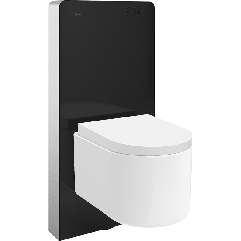 Mexen Sofia set suprapunerat WC cu cadru pneumatic Tex Air G cu vas WC și capac cu închidere lentă, alb - 615030540200A-70