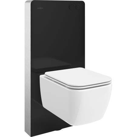 Mexen Stella set de suprafață WC cadru pneumatic Tex Air G cu vas WC și capac cu închidere lentă, alb - 615030680900A-70