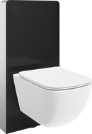 Mexen Timo set de montare pe perete WC cu cadru pneumatic Tex Air G cu vas WC Tornado și capac cu cădere lentă, alb -