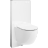 Mexen Lena set montaj WC suprapuse cadru pneumatic Tex Air G cu vas WC Tornado și capac cu închidere lentă alb