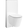 Mexen Rico felületre szerelhető WC szett Tex Air G pneumatikus tartószerkezettel, WC csészével és lassan lecsukódó