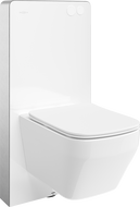 Mexen Riva Tex Air G fali WC falskeret készlet WC csészével Tornado és fehér lassan záródó deszkával