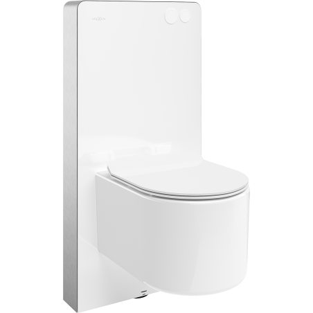 Mexen Sofia set de suprafață WC cadru pneumatic Tex Air G cu vas WC și capac cu coborâre lentă, alb - 615030544000A-20