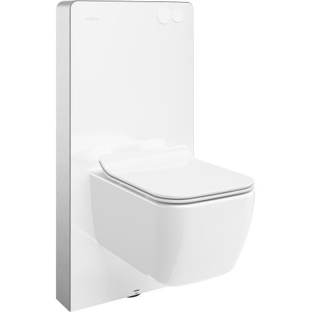 Mexen Stella fali WC felületre szerelhető pneumatikus Tex Air G tartórendszer WC-vel és lassan lecsukódó ülőkével,