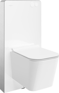 Mexen Teo Tex Air G WC felületszerelt szett pneumatikus kerettel, Tornado WC csészével és lassan záródó WC-ülőkével,
