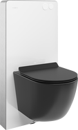 Mexen Lena Tex Air G WC felületre szerelhető szett WC-keret, pneumatikus, Tornado WC-kagylóval és lassan záródó