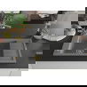 Mexen Elias chiuvetă de granit cu un compartiment, cu picurător și baterie de bucătărie Duero, gri - 6511-71-671600-50