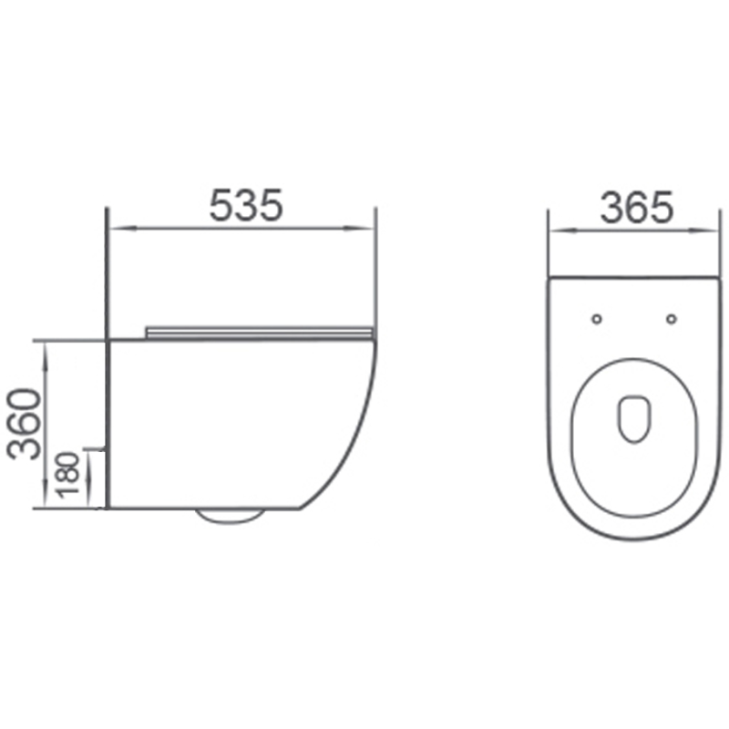Mexen Lena set WC încastrat cadru pneumatic Tex Air E cu vas WC 2.0 Tornado și capac cu închidere lentă, alb