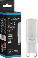 Mexen Aura G9 LED Izzó, 2W, Meleg - 3000K, 200 lm - L120-G9-0230-01