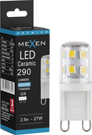 Mexen Aura LED izzó G9, 2,5W, Hideg - 6500K, 290 lm - L121-G9-0265-01