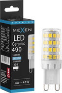 Mexen Aura Bec LED G9, 4W, Rece - 6500K, 490 lm - L121-G9-0465-01