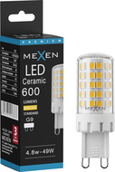Mexen Aura Bec LED G9, 4,8W, Caldă - 3000K, 600 lm - L121-G9-0530-01