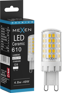 Mexen Aura Bec LED G9, 4,8W, Neutru - 4000K, 610 lm - L121-G9-0540-01