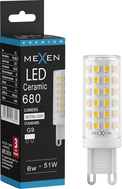 Mexen Aura Bec LED G9, 6W, Neutru - 4000K, 680 lm - L121-G9-0640-01