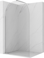 Mexen Kioto-Q Perete de duș Walk-in 110 x 200 cm, transparent 8 mm, crom - 800-110-101-01-00-Q