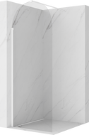 Mexen Kioto-Q Panou de duș Walk-in 90 x 200 cm, transparent 8 mm, alb - 800-090-101-20-00-Q