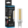 Mexen Aura Dimmelhető LED izzó G9, 6W, Meleg - 3000K, 750 lm - L122-G9-0630-01