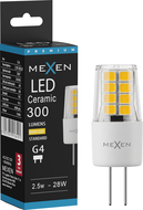 Mexen Oris Bec LED G4, 2,5W, Cald - 3000K, 300 lm - L115-G4-0230-01