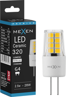 Mexen Oris LED G4 izzó, 2,5W, Semleges - 4000K, 320 lm - L115-G4-0240-01