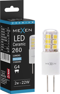Mexen Oris LED izzó G4, 2W, Hideg - 6500K, 260 lm - L115-G4-0265-02