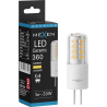 Mexen Oris Bec LED G4, 3W, Cald - 3000K, 360 lm - L115-G4-0330-01