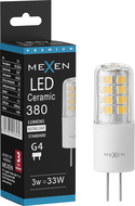Mexen Oris Bec LED G4, 3W, Neutru - 4000K, 380 lm - L115-G4-0340-01