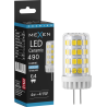 Mexen Oris LED izzó G4, 4W, Hideg - 6500K, 490 lm - L115-G4-0465-01