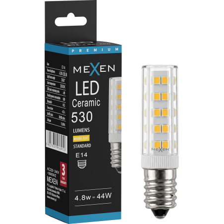Mexen Aura Bec LED E14, 4,8W, Cald - 3000K, 530 lm - L121-E14-0530-01