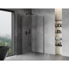 Mexen Mist-B cabina de duș cu uși batante 85 x 85 cm, transparentă, gun metal - 8A2T-085-085-95-00