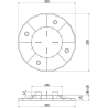 Mexen UniC suport terasă reglabil pentru plăci 18-28 mm - C9901-020-030 - C9902-018-028