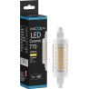 Mexen Vega R7S fényerő-szabályozható LED izzó, 7W, Meleg - 3000K, 770 lm - L125-R7S-0730-01
