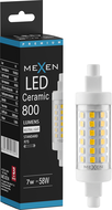 Mexen Vega LED izzó, R7S, 7W, Dimmerelhető, Semleges - 4000K, 800 lm - L125-R7S-0740-01