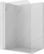 Mexen Kioto-P L Walk-in zuhanyfal 110 x 200 cm, átlátszó 8 mm, fehér - 800-110-103-20-00-P