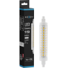 Mexen Vega Bec LED reglabil R7S, 10W, Neutră - 4000K, 1150 lm - L125-R7S-1040-02
