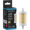 Mexen Vega LED-es fényerő-szabályozható R7S izzó, 12W, Meleg - 3000K, 1521 lm - L125-R7S-1230-01